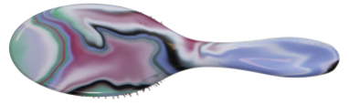 Denman Platte Borstel Echt & Nylon Haar D81M Medium Lunar Lavender