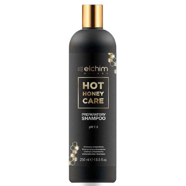 elchim hot care honey preparatory shampoo 250 ml