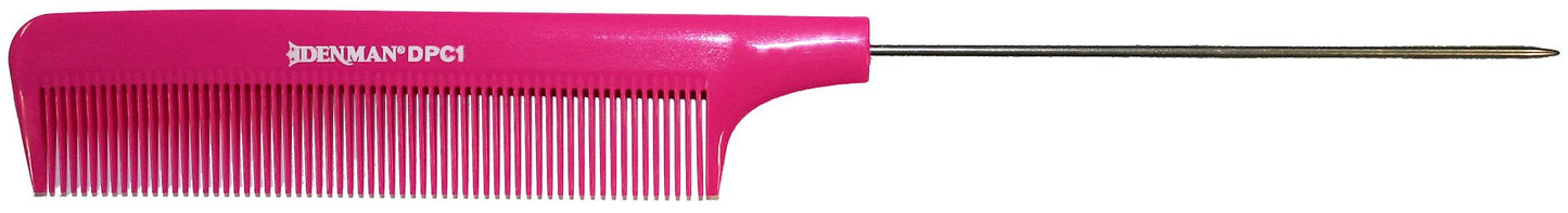 Denman DPC1 Precision Pintail Kam 213 mm Roze