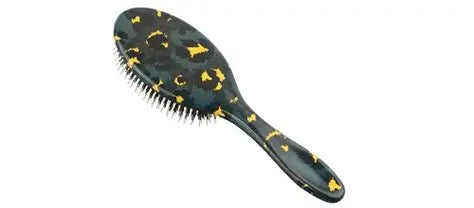 Denman Platte Borstel Echt en Nylon Haar D81M Medium Wild Cat