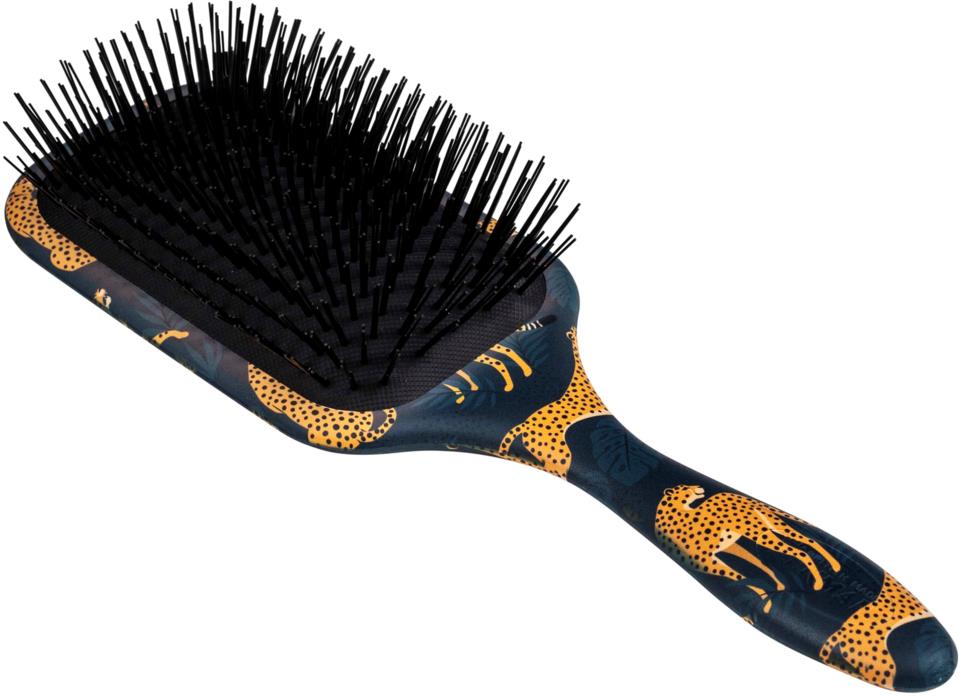 Denman D90L Tangle Tamer Ultra Paddle Brush * Leopard