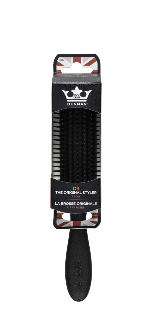 Denman Jack Dean Medium Styling Brush D3 Zwart