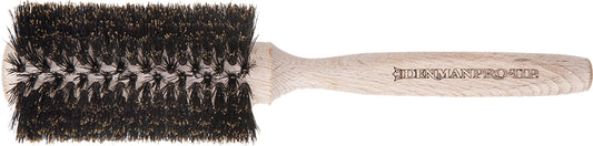 denman protip ronde borstel boar fsc hout 25 mm