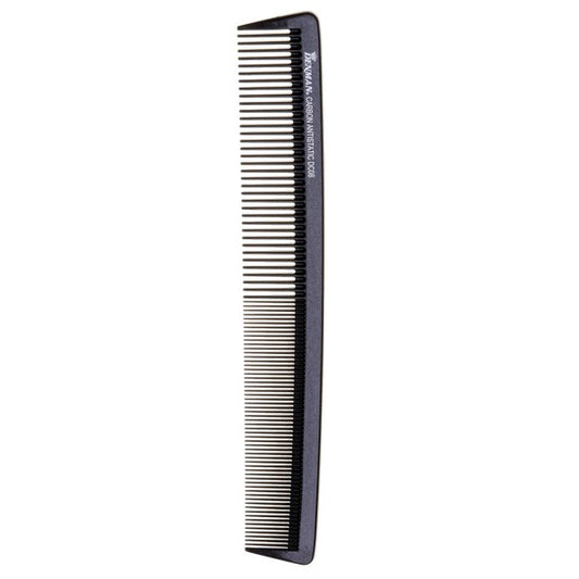 denman dc08 anti static carbon barbering kam 193 mm