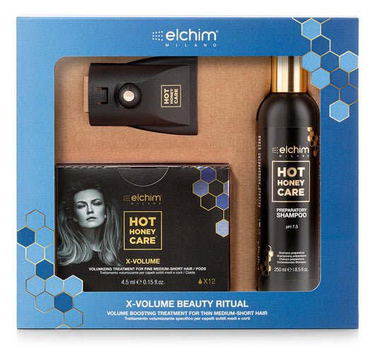 elchim hot care honey kit beauty rituals XVolume