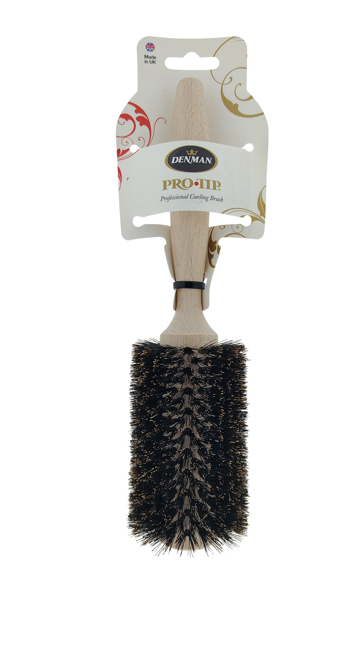Denman Pro-tip Ronde Borstel Boar FSC Hout 30 mm