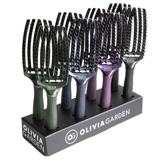 olivia garden fingerbrush midnight desert display 8 st