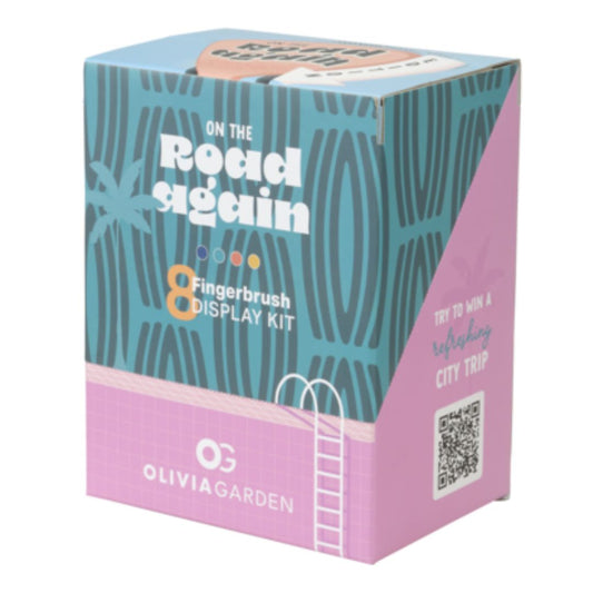 olivia garden fingerbrush on the road again edition display 8 st